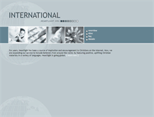 Tablet Screenshot of international.heartlight.org
