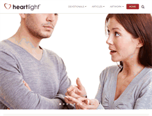 Tablet Screenshot of heartlight.org